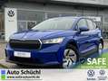 Skoda Enyaq iV 50 KOMFORTSITZE+LED+SMART-LINK+CCS+SHZ+ Blau - thumbnail 1