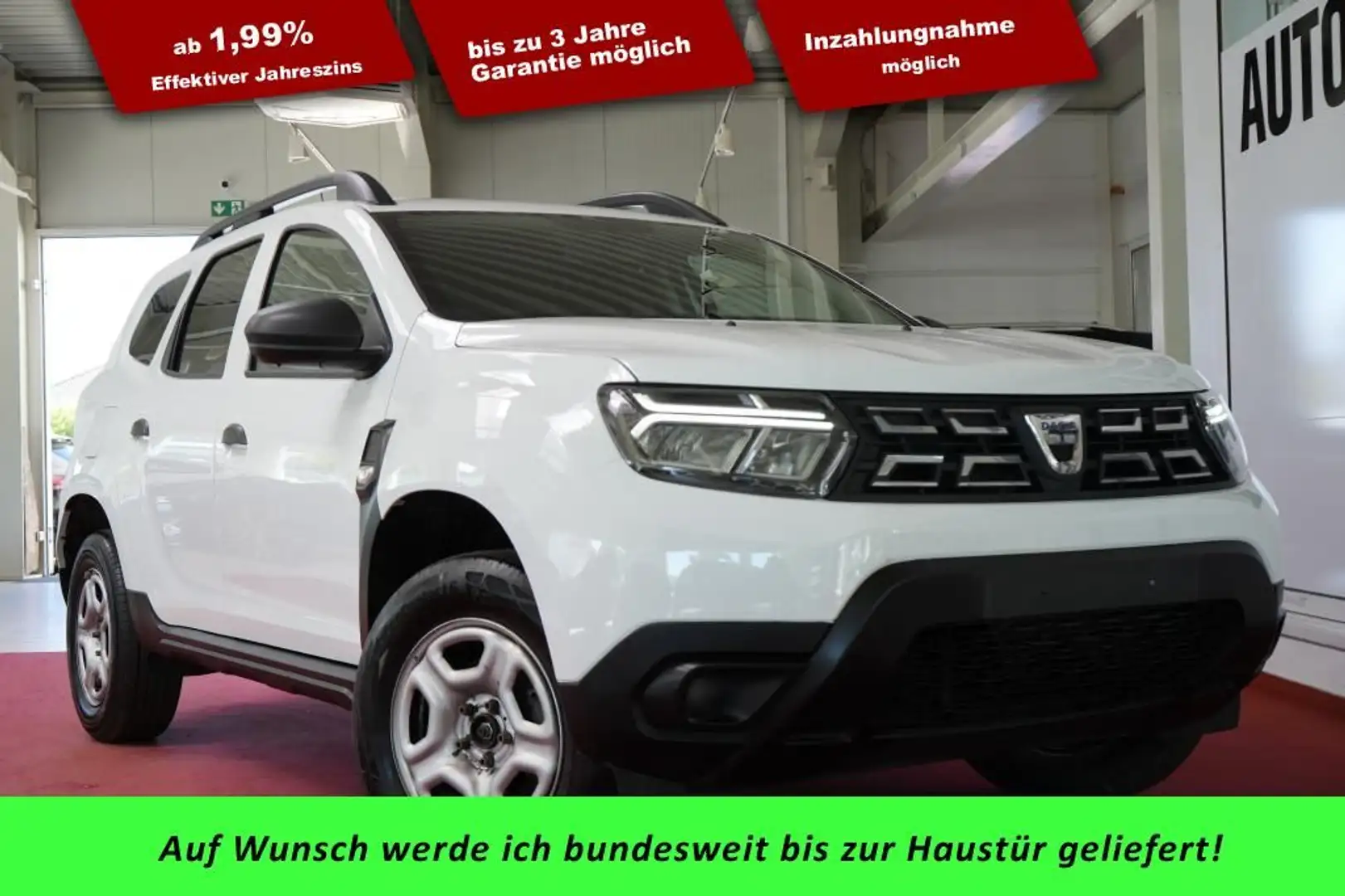 Dacia Duster TCe 2WD Essential*LED*AHK* Weiß - 1