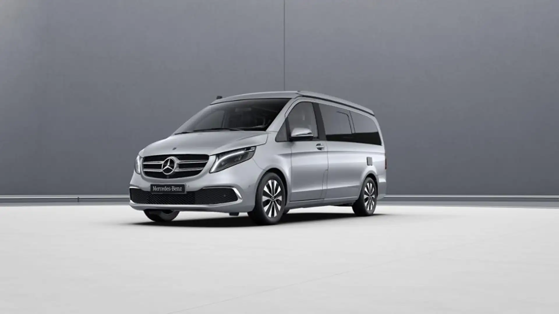 Mercedes-Benz V 300 d 4M Marco Polo ILS/Sthzg/AHK/DISTRONIC/360 Silber - 1