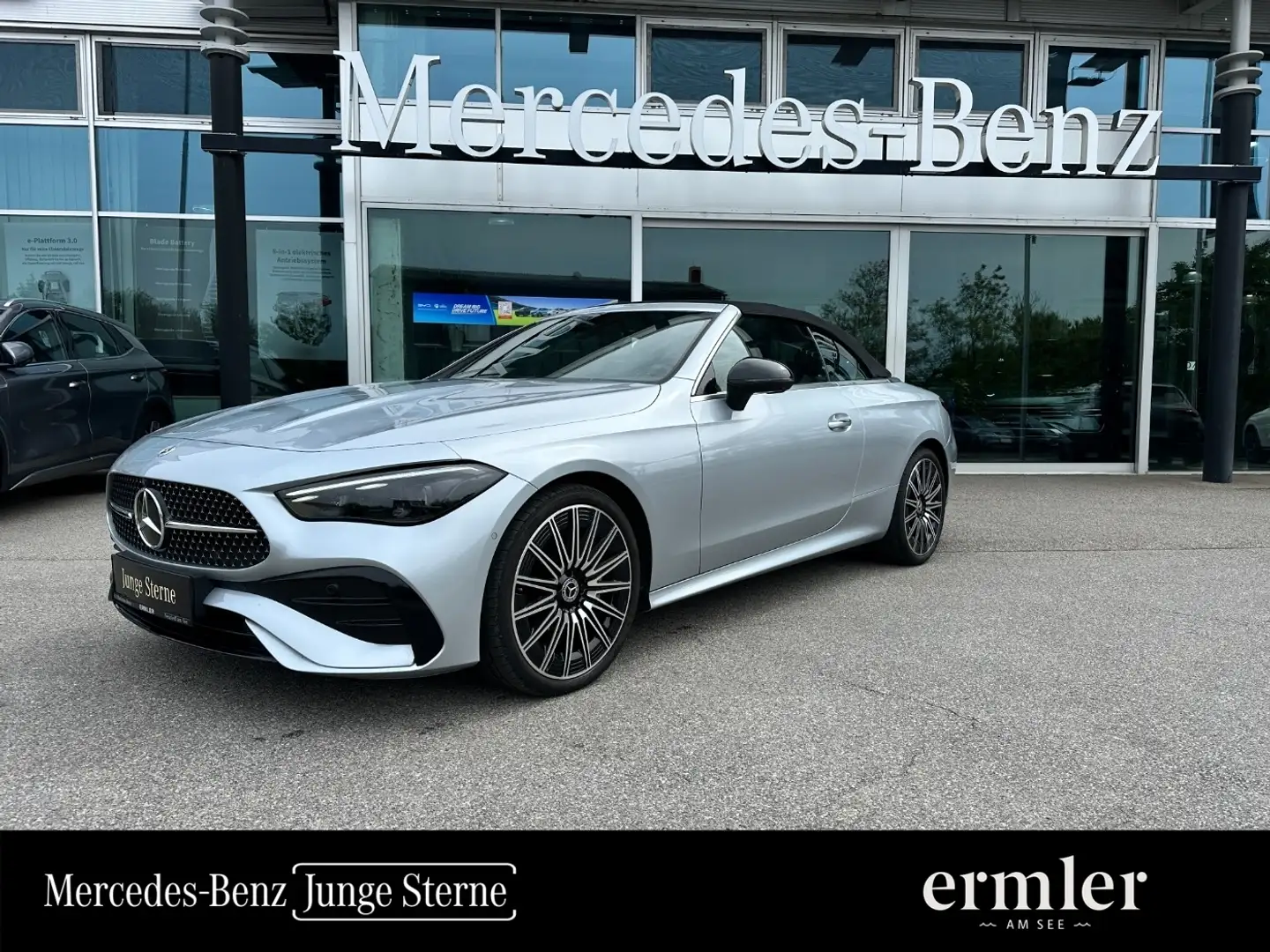 Mercedes-Benz CLE 200 4MATIC Cabriolet AMG Premium Allrad Argintiu - 1