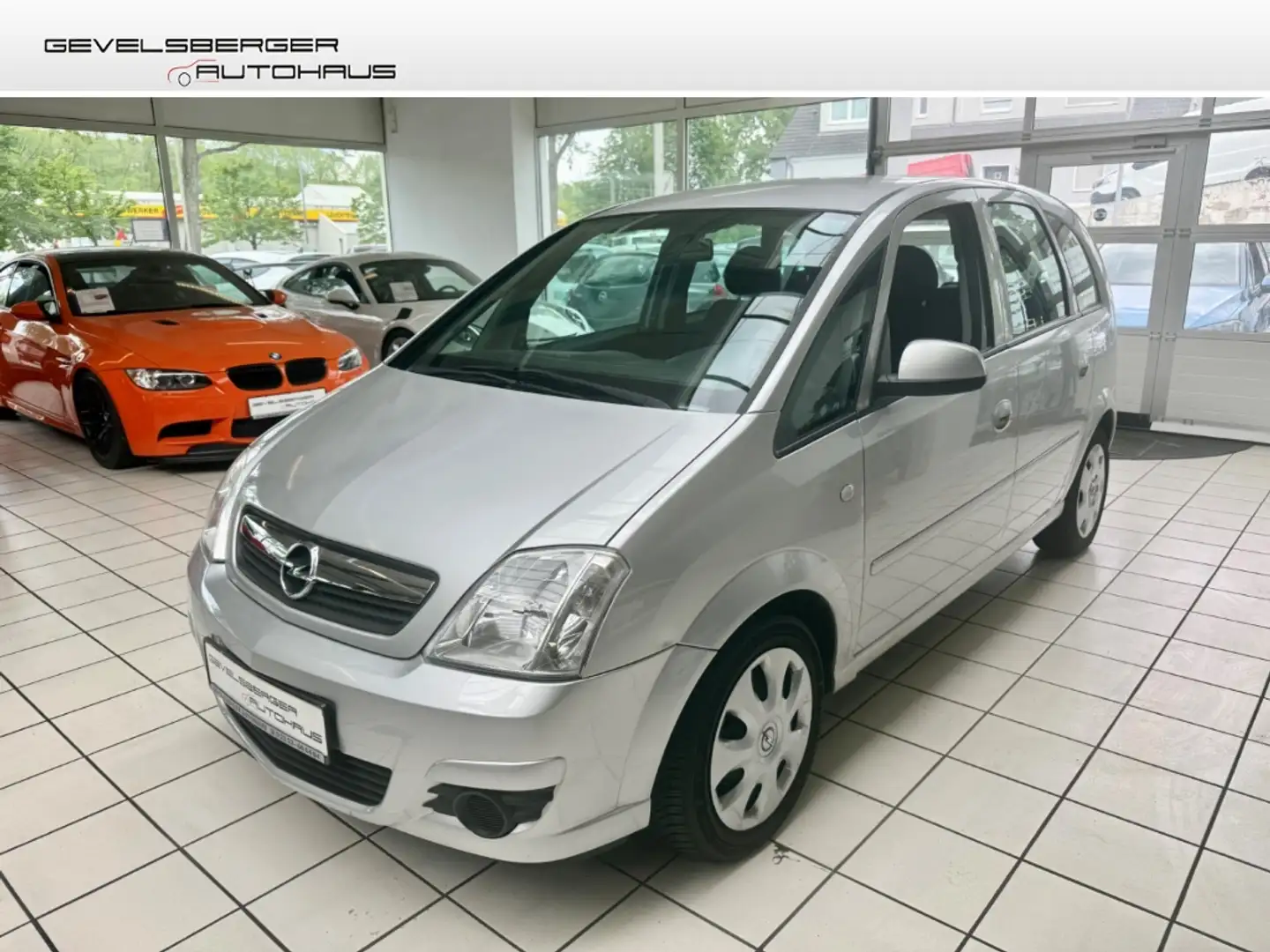 Opel Meriva Edition 1.4 Twinport 1.Hand+VFW TÜV neu Silber - 1