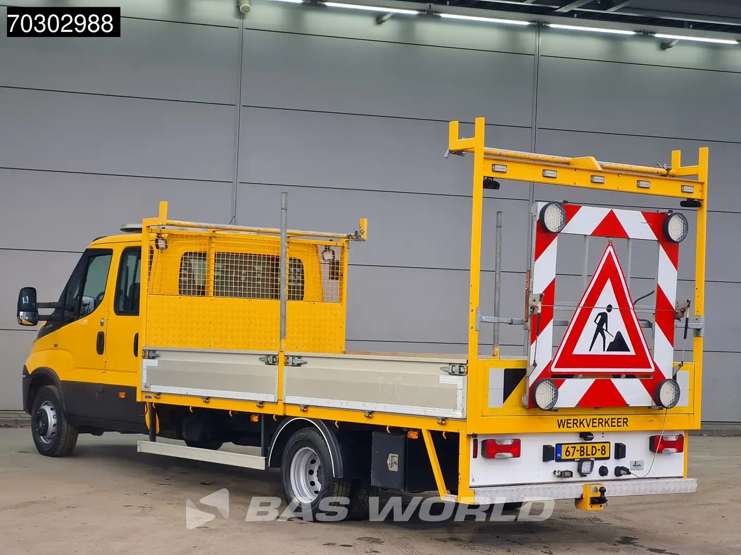 Iveco Daily 70C18 3.0L Automaat 452cmOpen Laadbak Dubbel Cabin Geel - 2