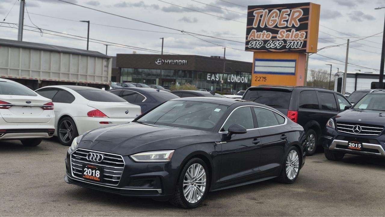 2018 Audi A5 SPORTBACK, TECHNIK, DEALER SERVICED, CERTIFIED