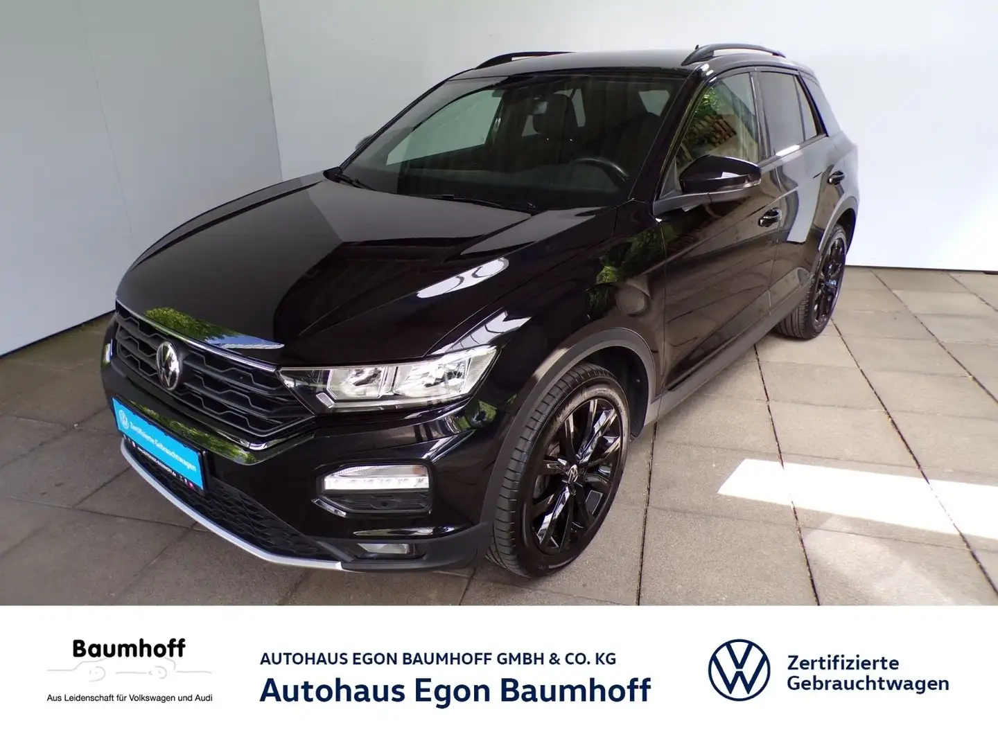 Volkswagen T-Roc T-ROC 1.5 TSI SPORT / BLACK STYLE+BEATS AUDIO Noir - 1