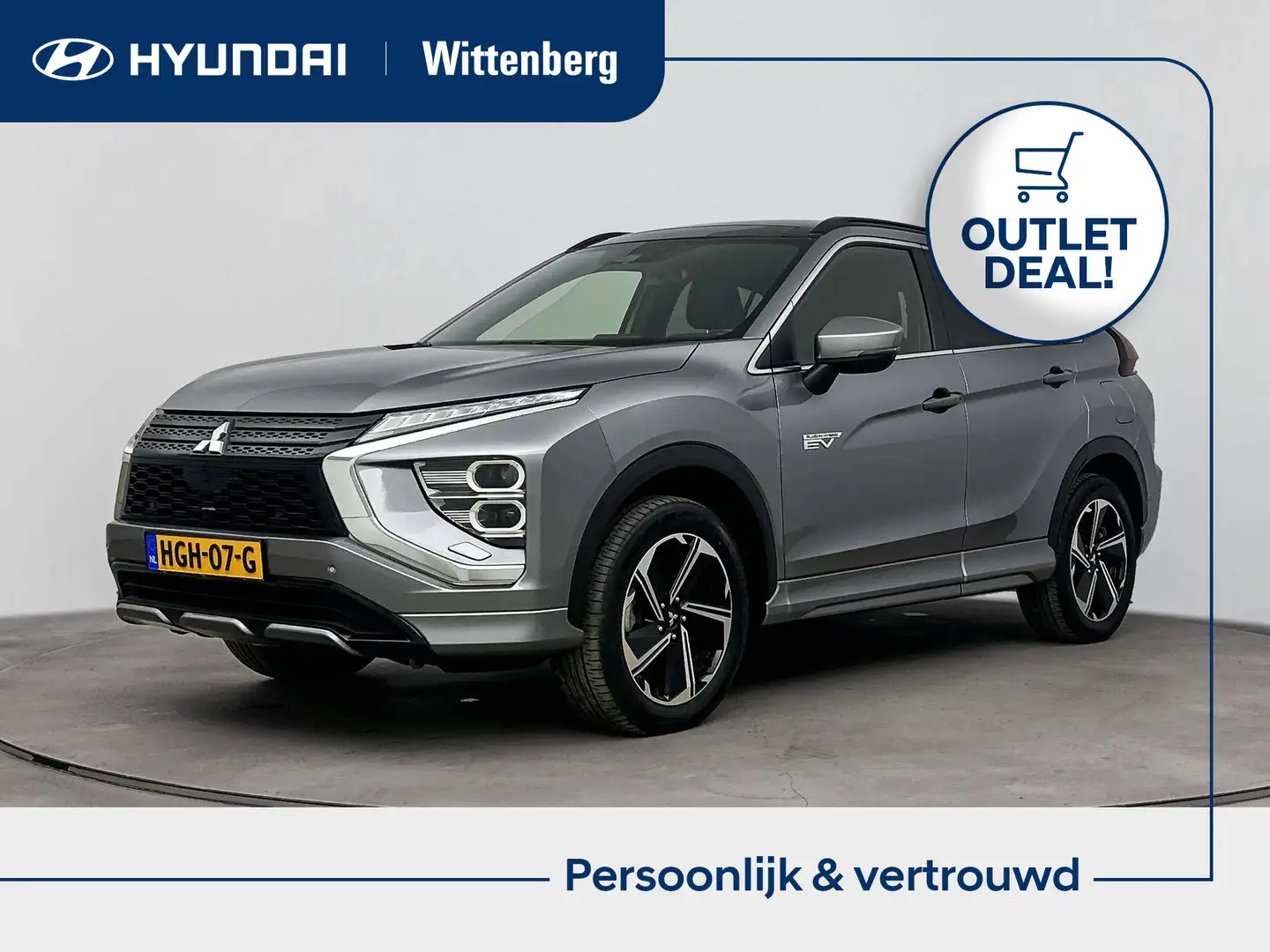 Mitsubishi Eclipse Cross 2.4 PHEV BUSINESS INTENSE+ | OUTLETDEAL!!! | PANOR Grijs - 1
