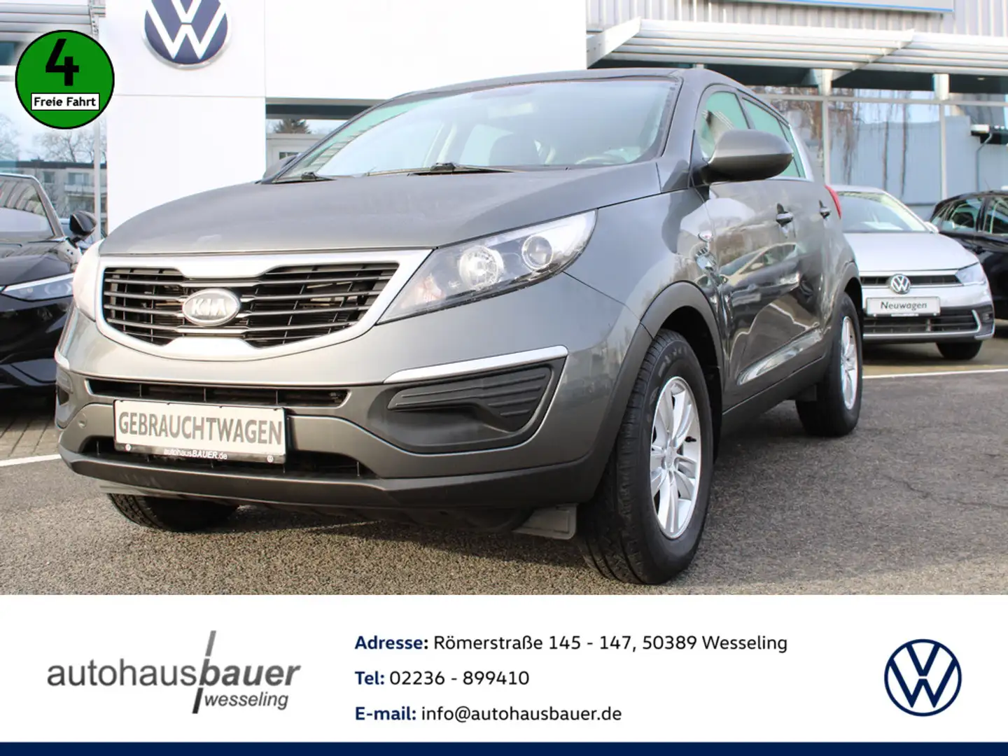 Kia Sportage Attract 2WD *Gewerbe/Export,HeckLED,Klima* - 1