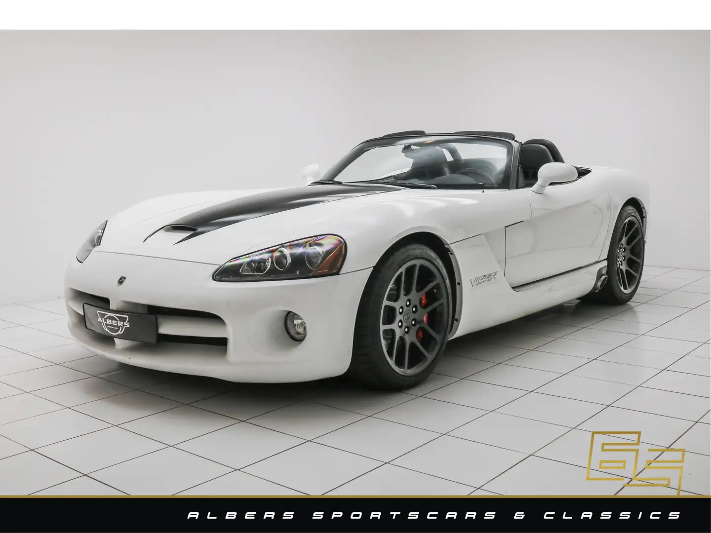 Dodge Viper SRT-10 Roadster 8.3 V10 - Soft-top - Perfect - You Blanc - 1
