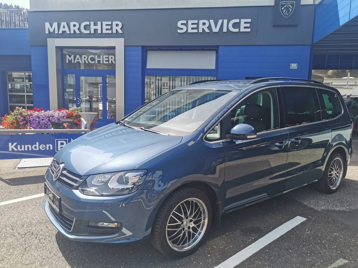 Volkswagen Sharan Sharan Business 1,4 TSI Business 7-Sitzer Blau - 1