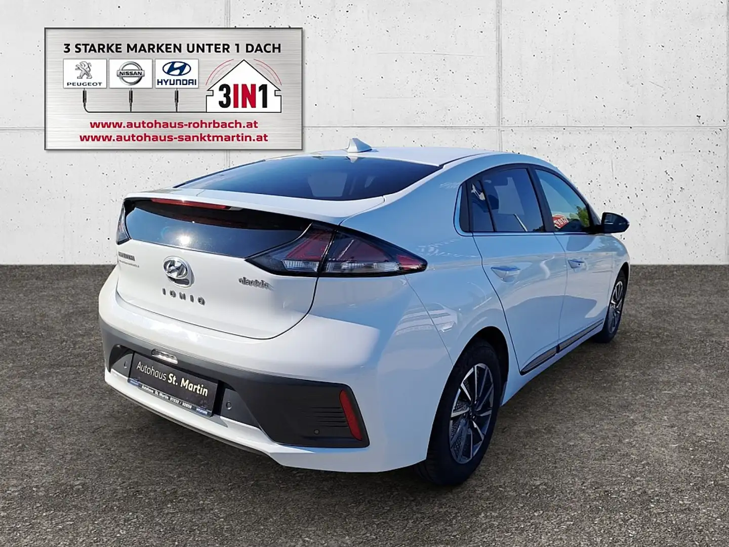 Hyundai IONIQ Ioniq Elektro 38kWh Level 5 Aut. Weiß - 2