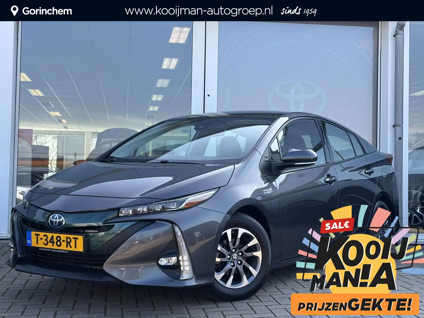 Toyota Prius 1.8 Plug-in Dynamic Zeer uniek!| Solar Panel dak | Grijs - 1