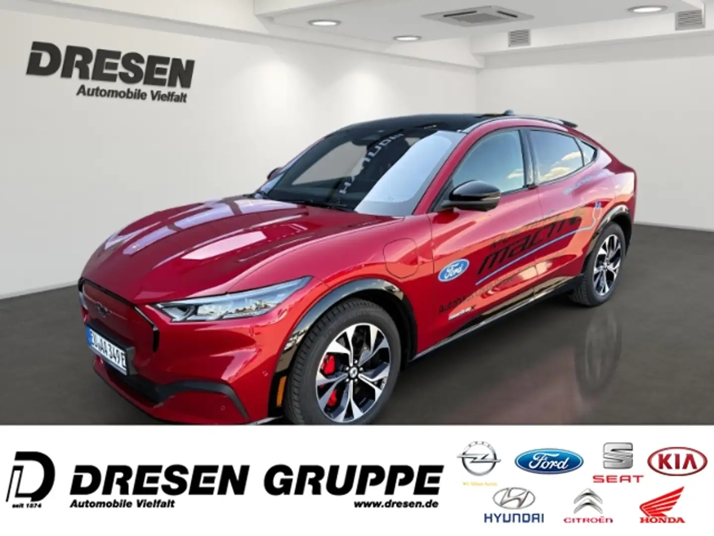 Ford Mustang Mach-E Premium AWD  Extended Range / Technologie-Paket Pr Red - 2