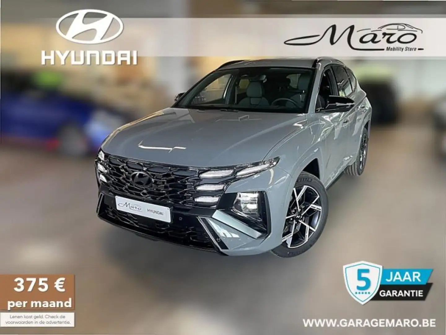 Hyundai TUCSON 1.6T-GDi HYBRIDE Shine N-Line | DIRECTIEWAGEN! Gris - 1