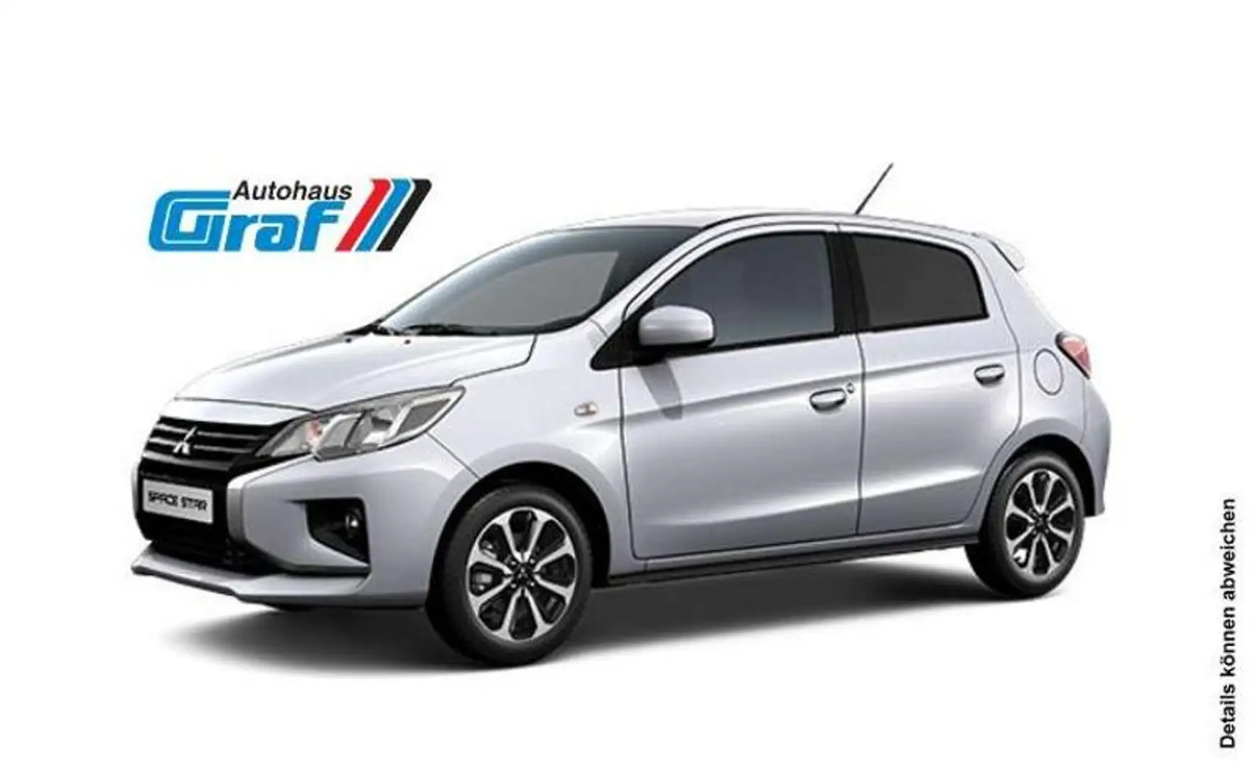 Mitsubishi Space Star 1.2 Select+KLIMA/SHZ/BLUETOOTH/KAMERA Weiß - 1
