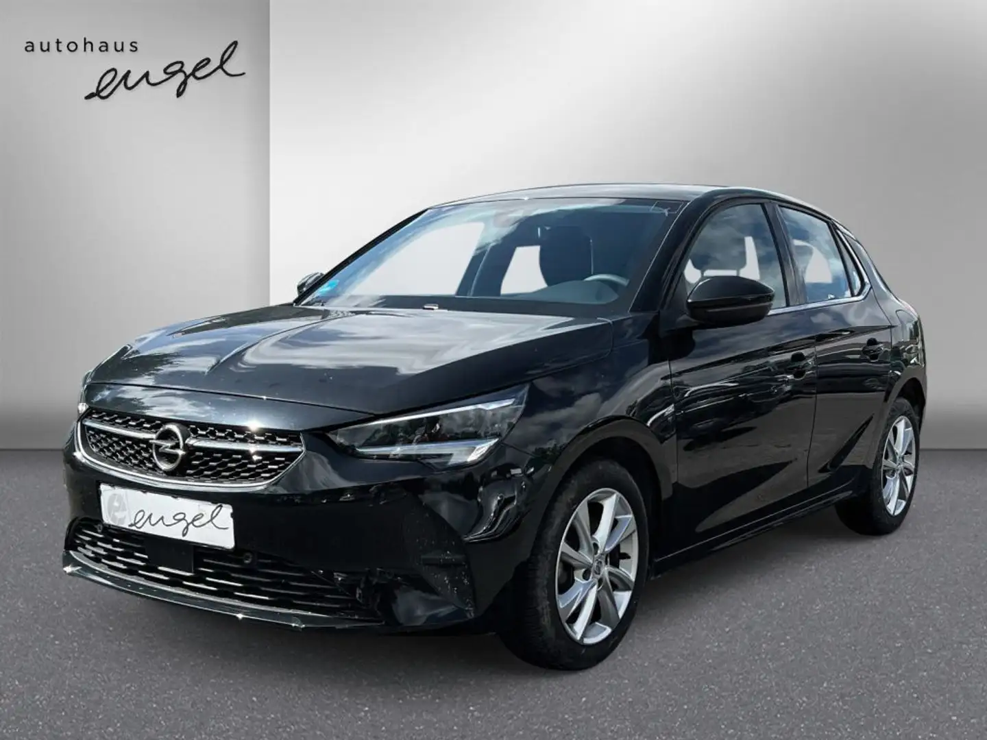 Opel Corsa Corsa 1.2 Direct Inj T Elegance,KLIMA,SH,TEMPO,ALU Zwart - 1