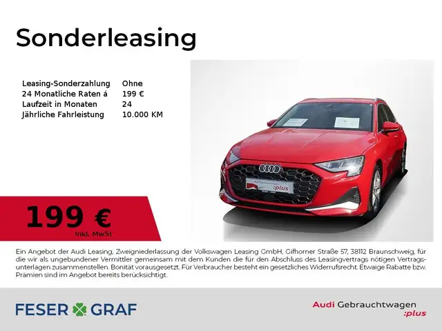 2025 Audi A3 in Red for sale