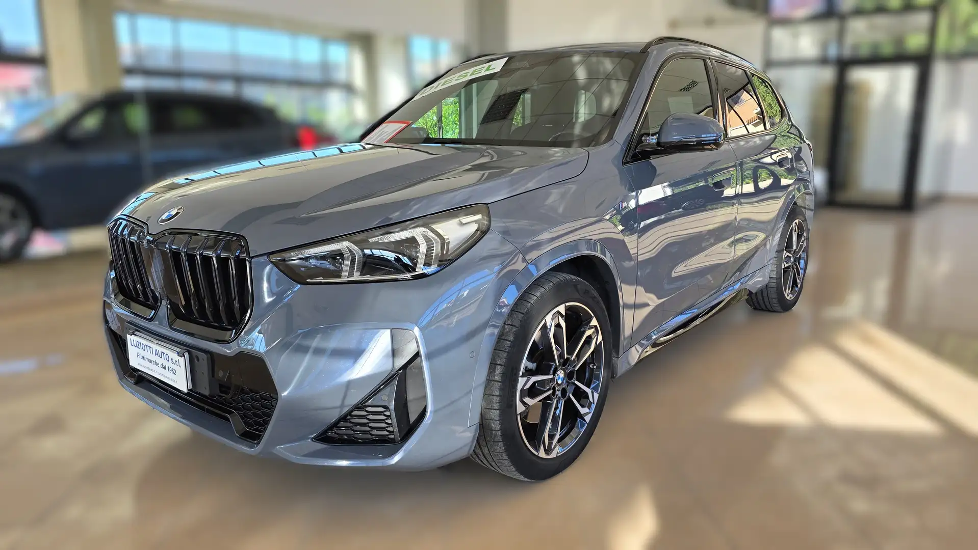 BMW X1 X1 Xdrive23d MHEV 48V MSport auto Grigio - 2