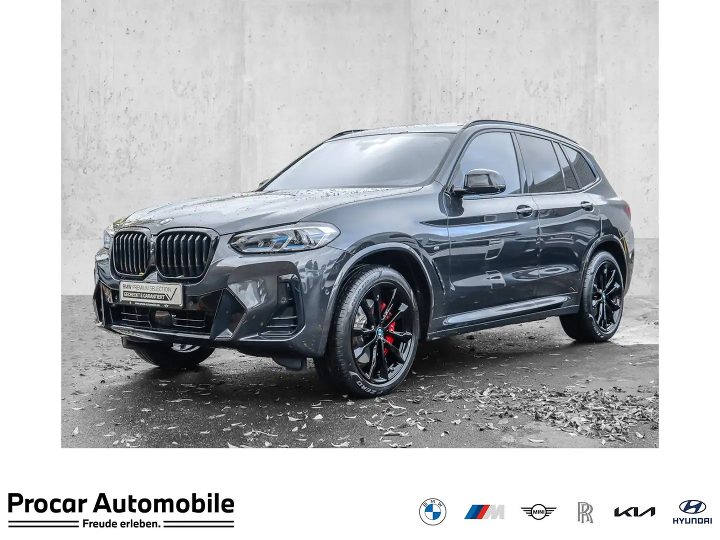 BMW X3 xDrive30i ZA M Sport HUD PANO ACC AHK RFK LM Grau - 1