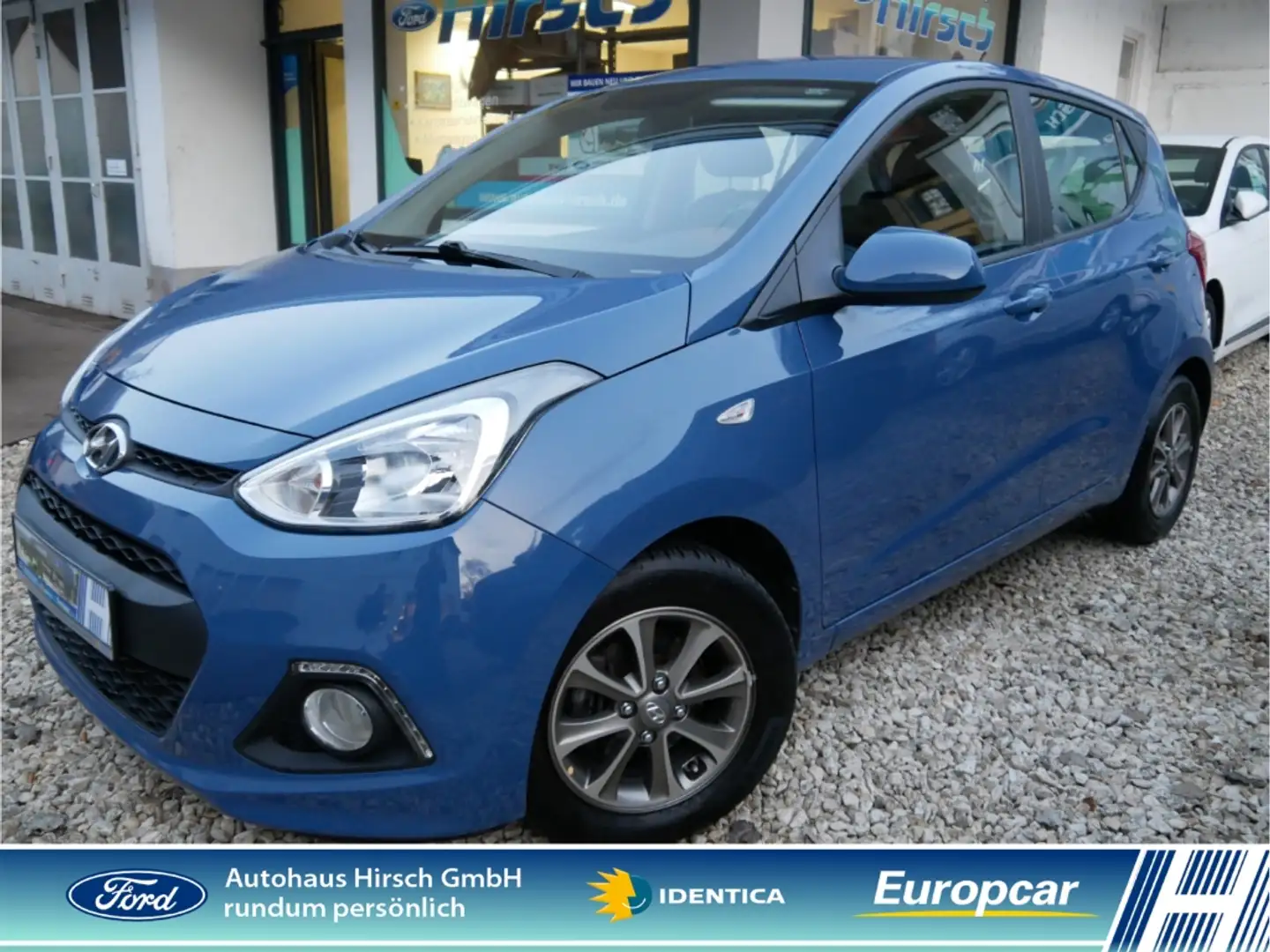 Hyundai i10 Intro Edition LenkradHZG Alarm Winterpaket Alu Kli Blau - 1