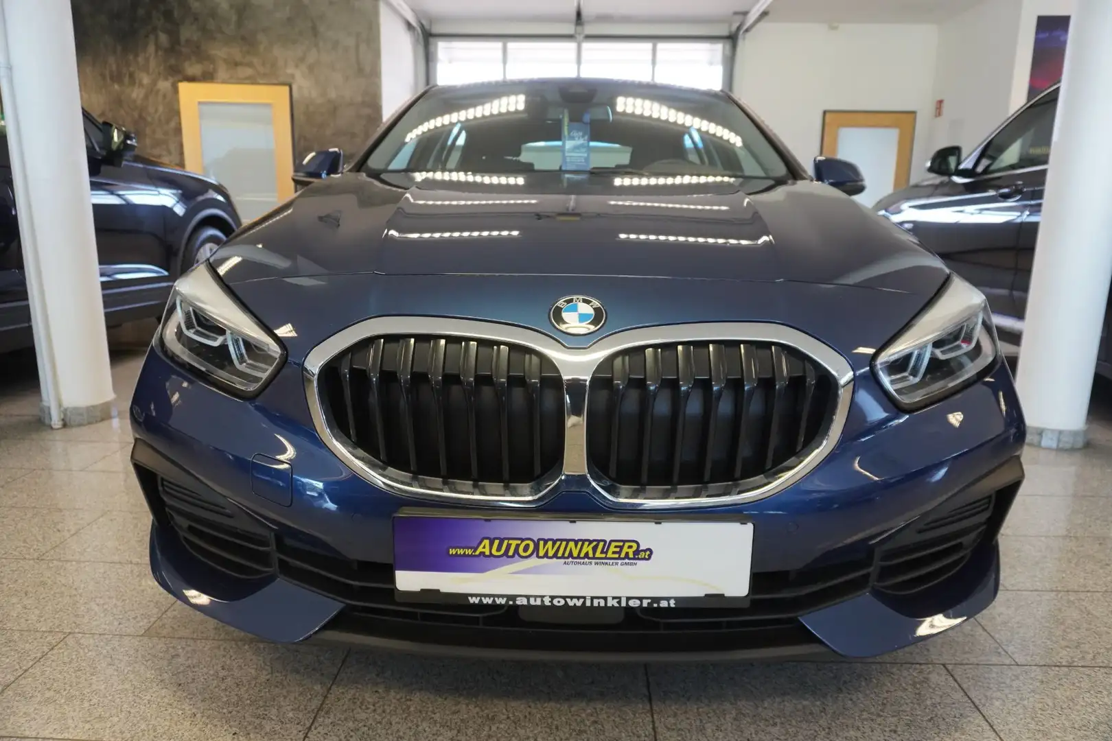 BMW 116 d LED/Navi/Virtual Blau - 2
