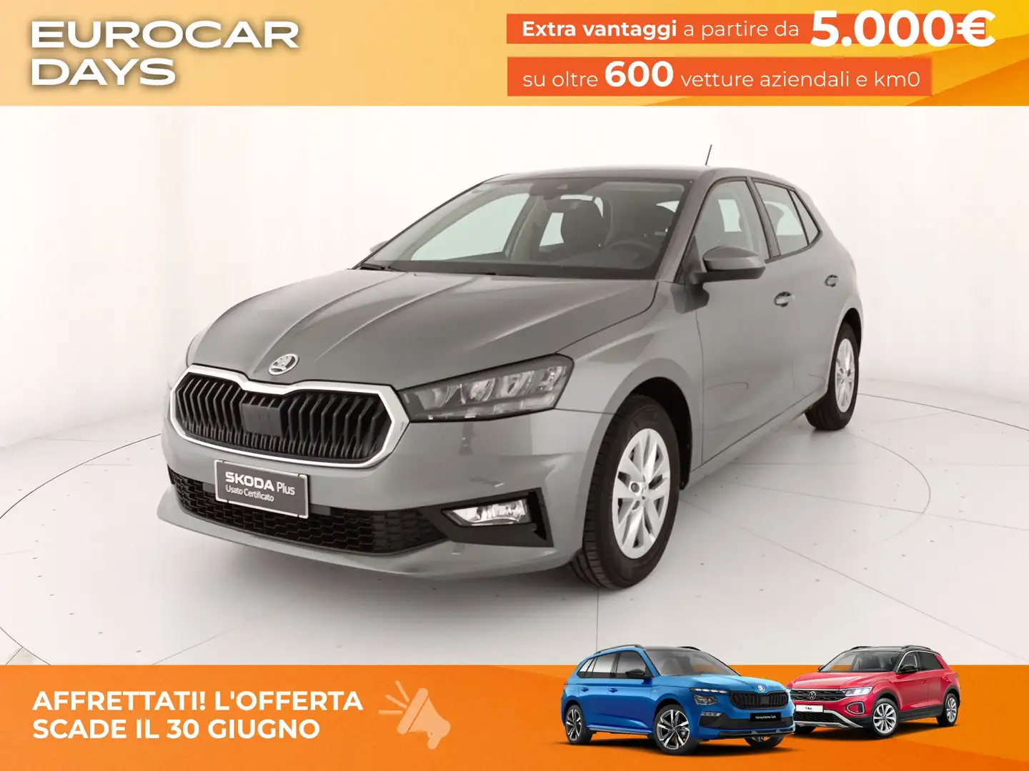 Skoda Fabia 1.0 mpi evo ambition 80cv Grigio - 1
