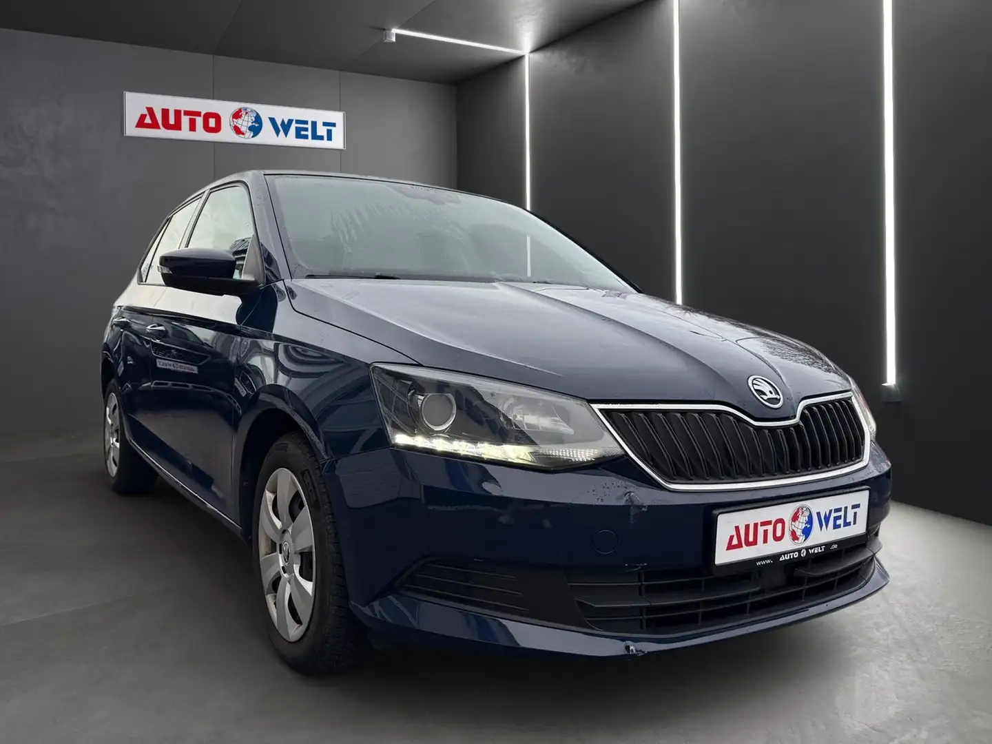 Skoda Fabia 1.4 TDI Active Klimaaut. PDC Tempomat USB Blau - 2
