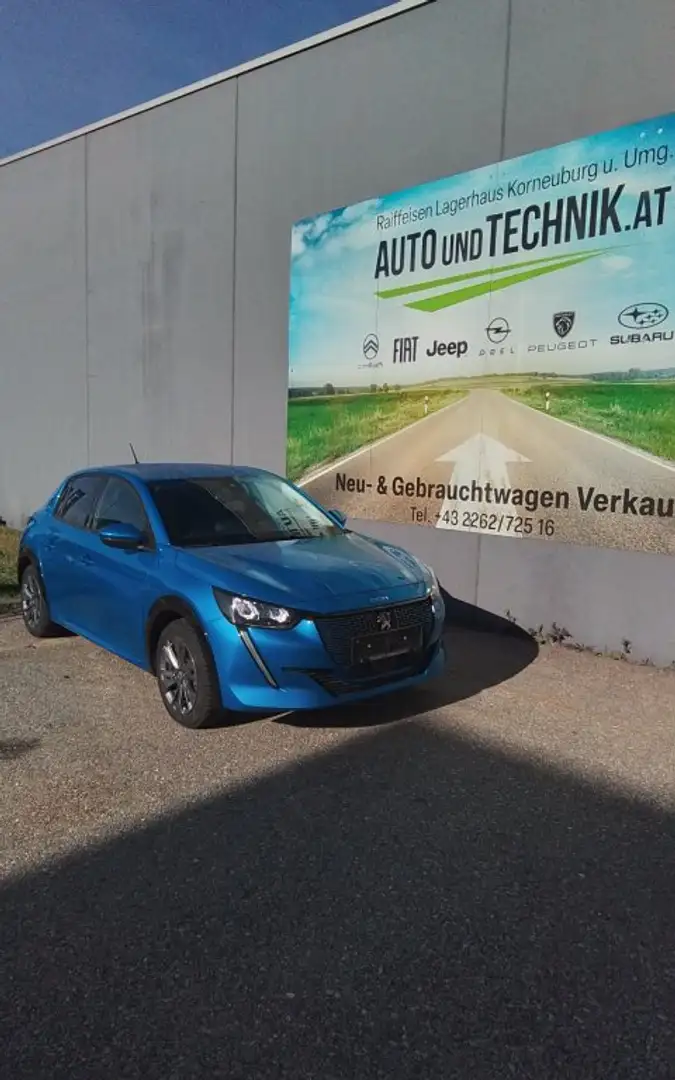 Peugeot 208 E-ALLURE 50kWh Elektro Синій - 2