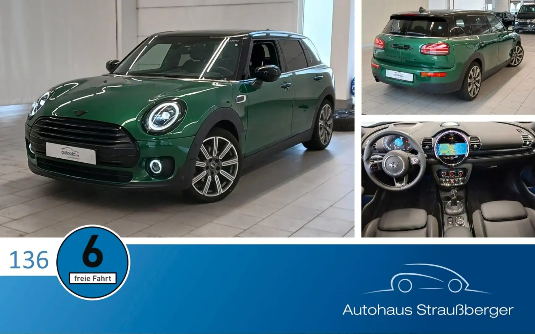 MINI Cooper Clubman Cooper MINI Yours Trim Pano HuD RFK LED Grün - 1
