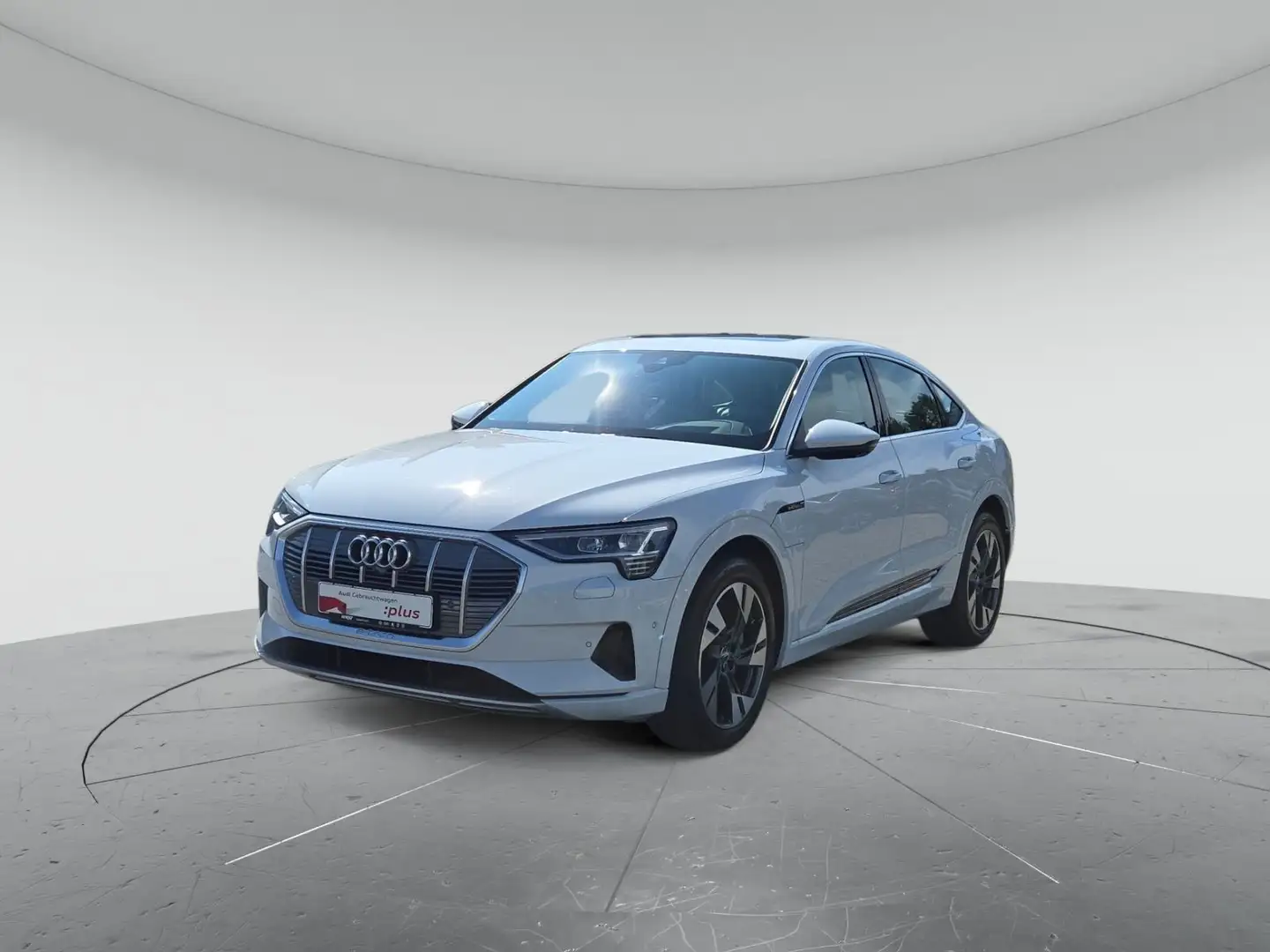 Audi e-tron advanced 55, LEDER/LED/360°VIEW Weiß - 2