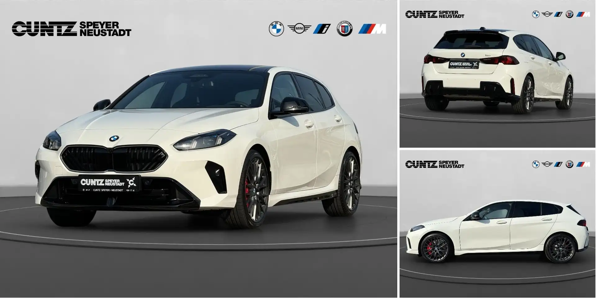 BMW 120 5-Türer M Sportpaket Weiß - 1