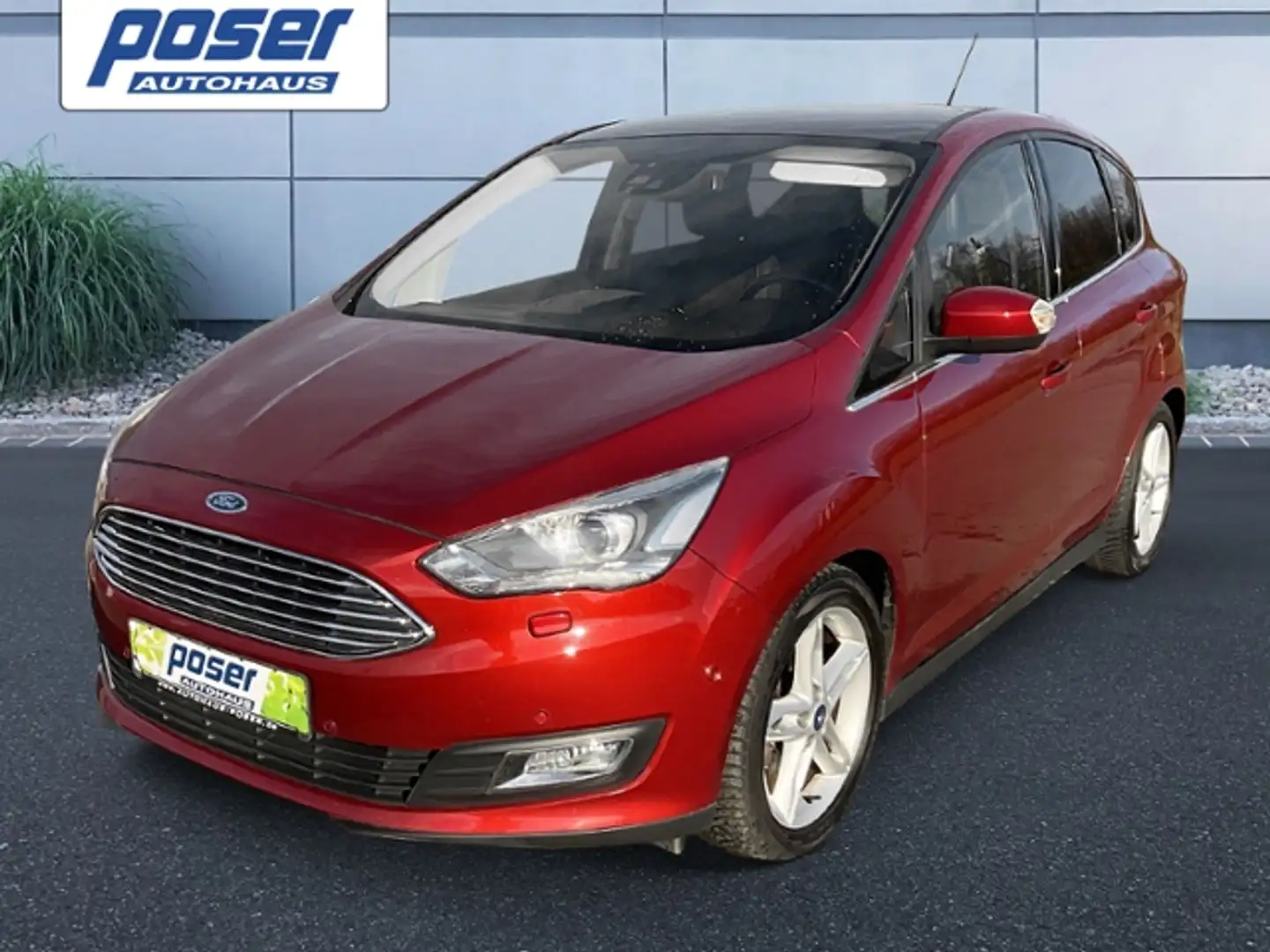 Ford C-Max Titanium KLIMA XENON NAVI ALU Rojo - 2