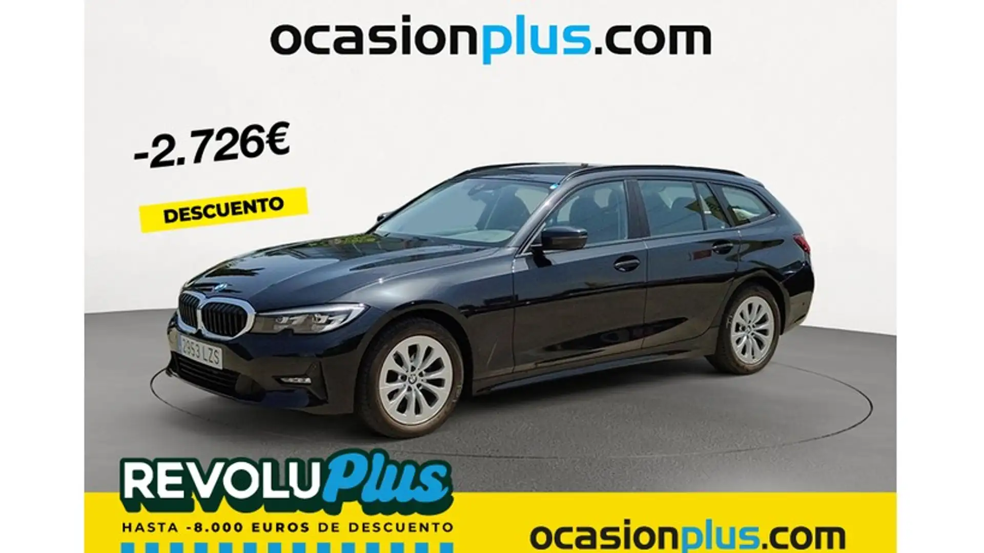 BMW 318 318dA Touring Negro - 1