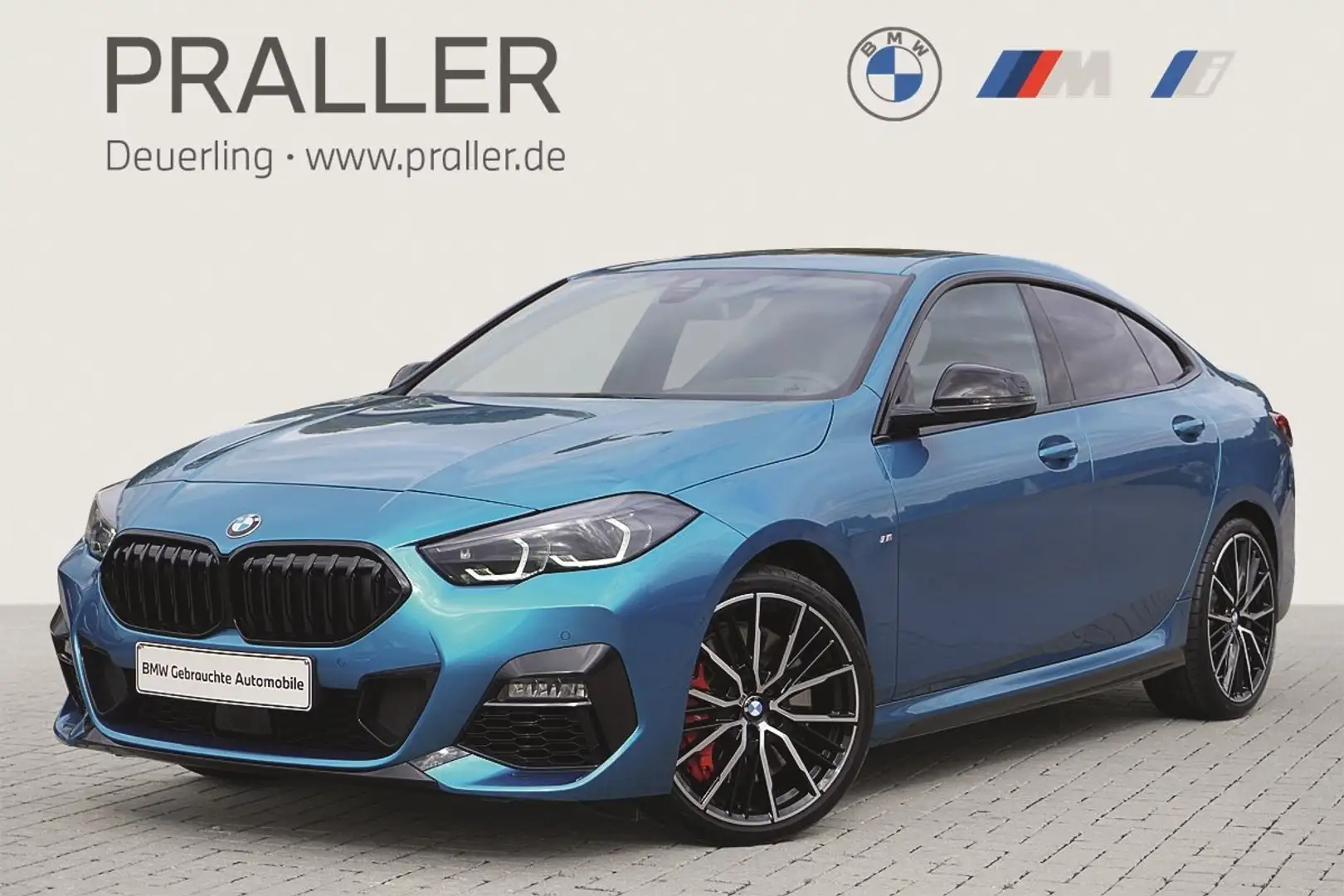 BMW 220 i Gran Coupé M Sport Pro Head-Up AHK Kamera Glasda Blau - 1