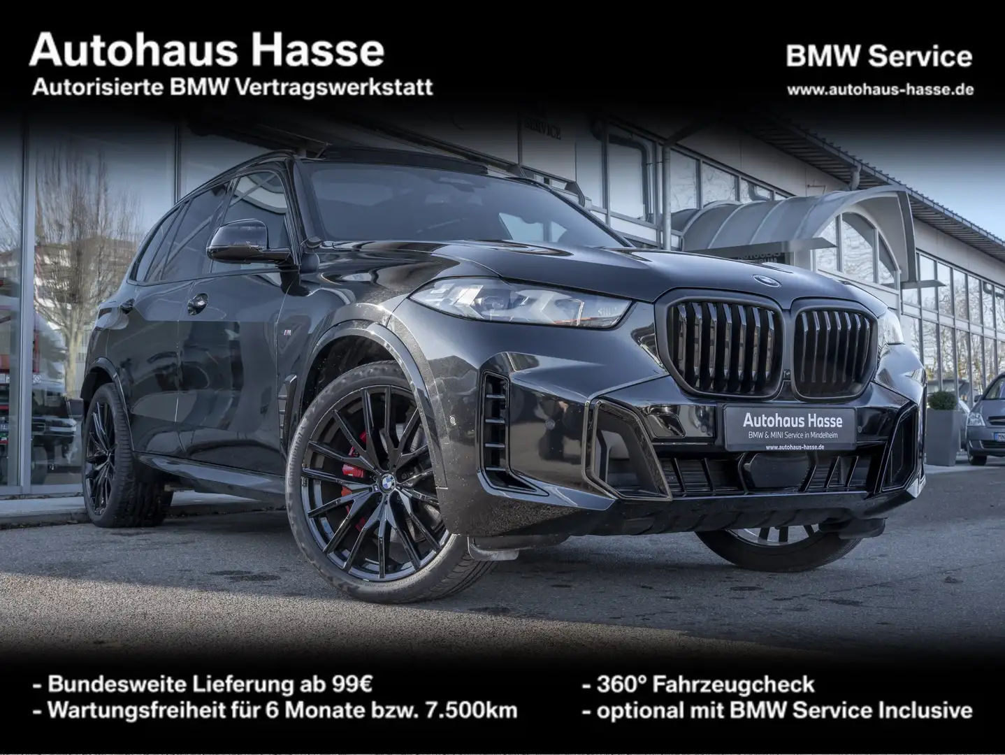 BMW X5 xDrive40i  M-Sport Pro 7-Sitz 22Z 2-ACHS Int.AKT Schwarz - 1