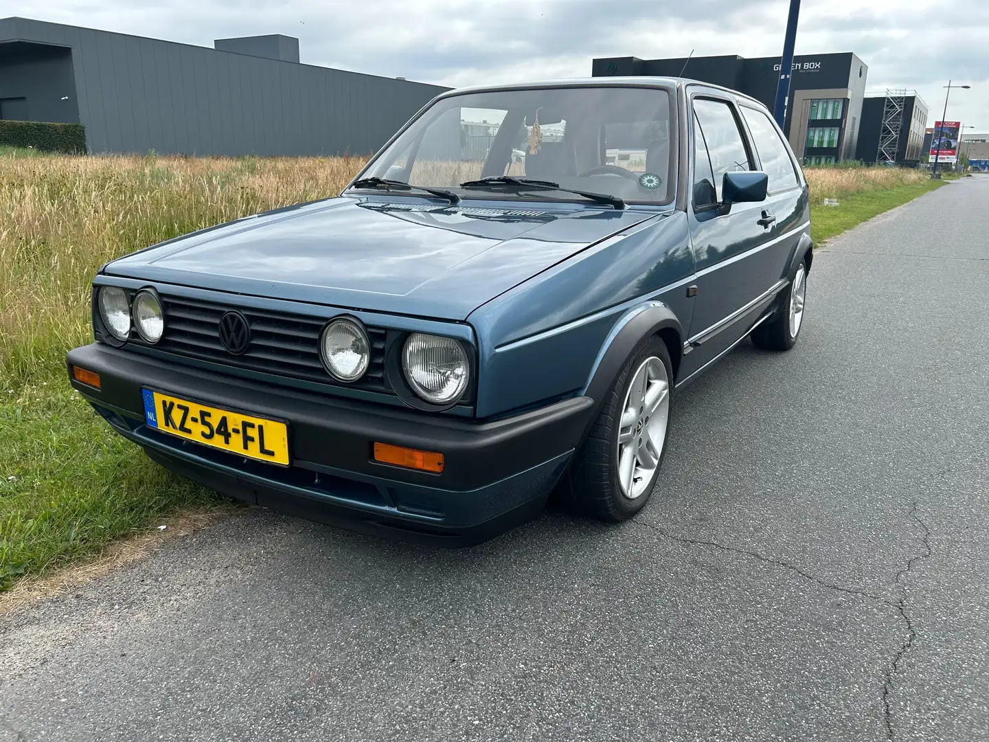 Volkswagen Golf 1.6 GTI Look 1984 blauw Blauw - 2