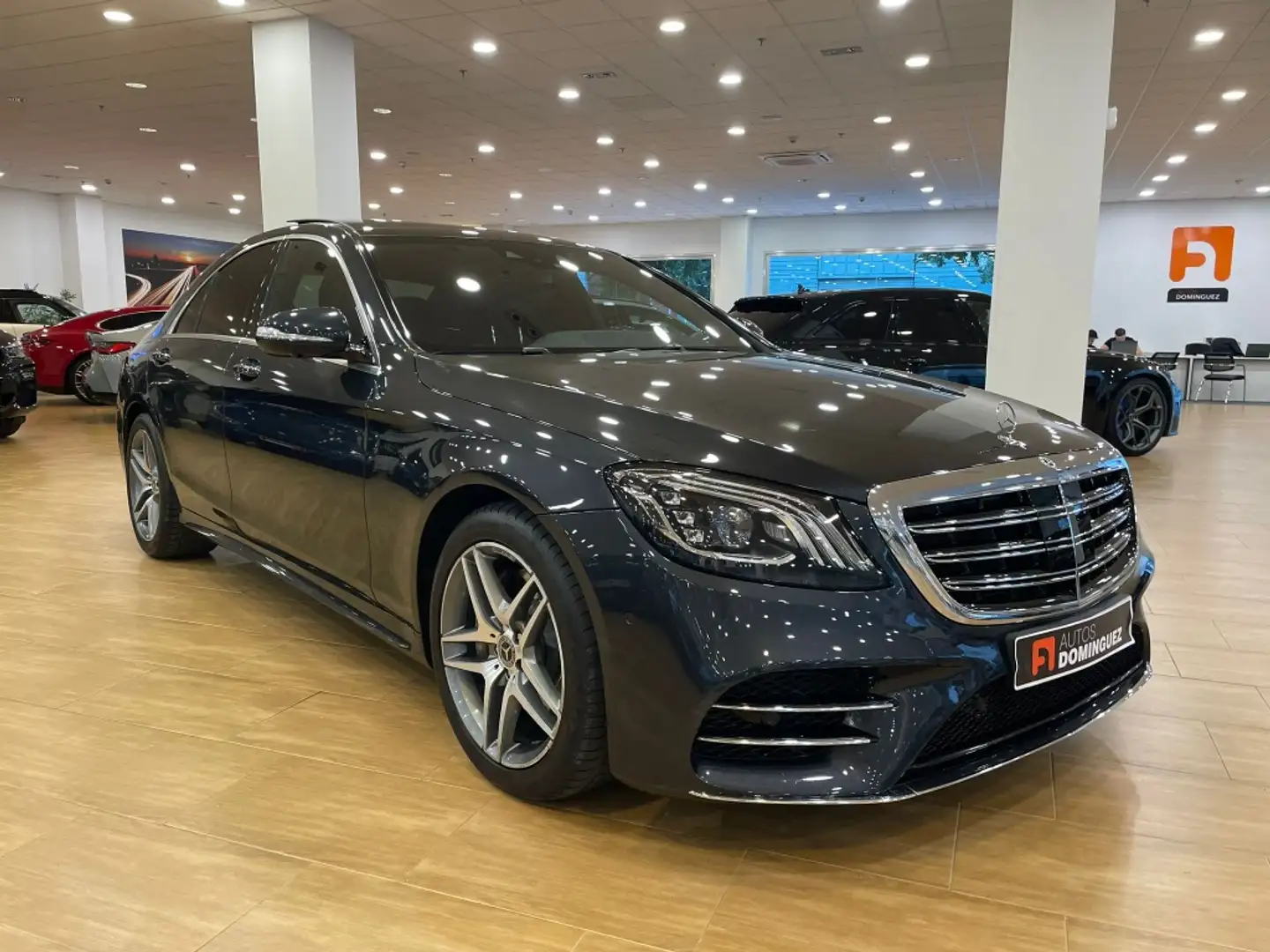 Mercedes-Benz S 400 400d 4Matic 9G-Tronic Gris - 2