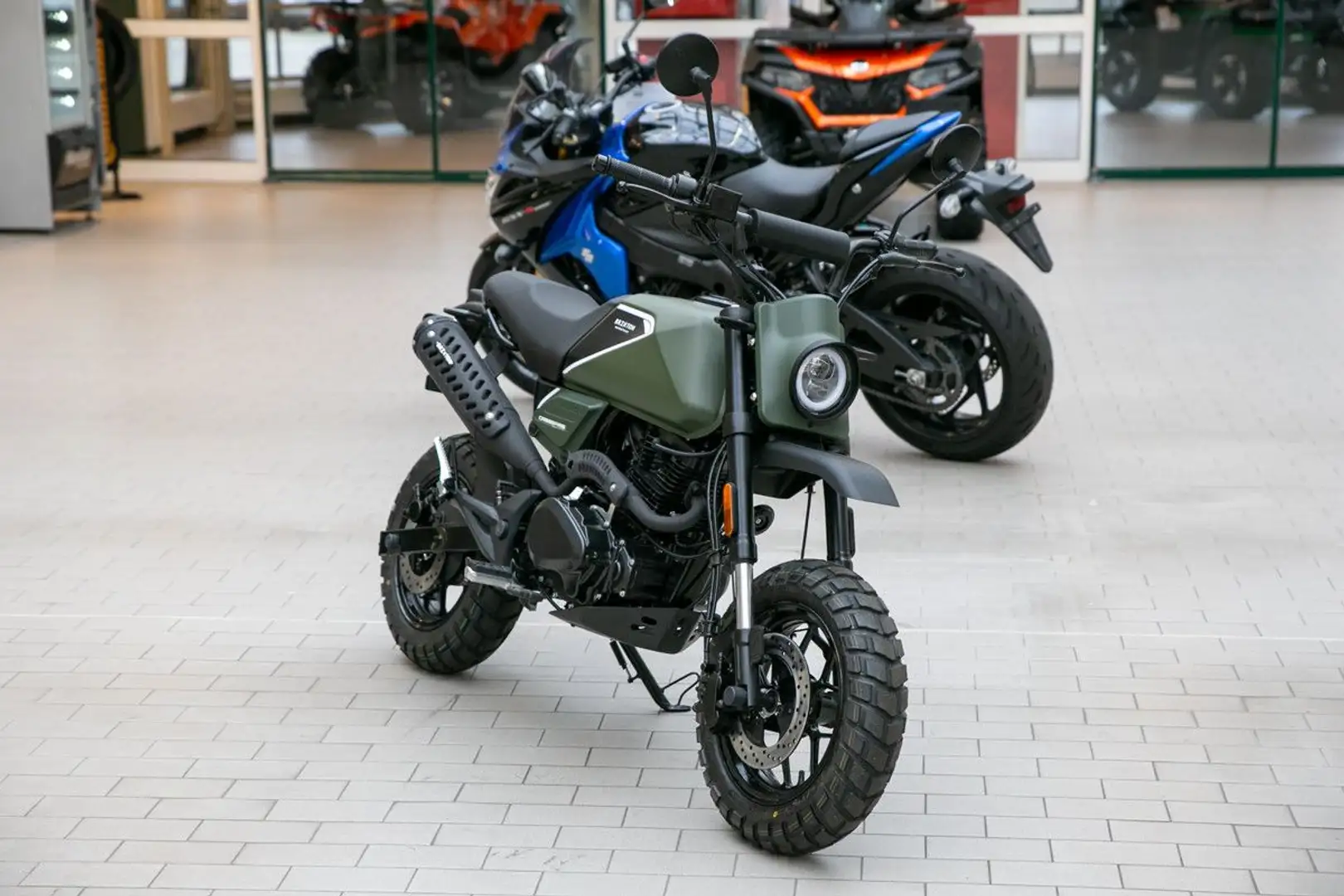 Brixton Crossfire 125 XS, 4 JAHRE WERKSGARANTIE Verde - 2