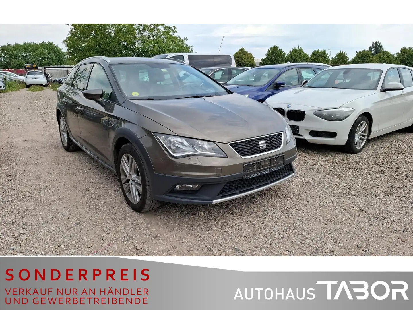 SEAT Leon ST 2.0 TDI DSG X-Perience 4Drive LM PDC GRA Braun - 2