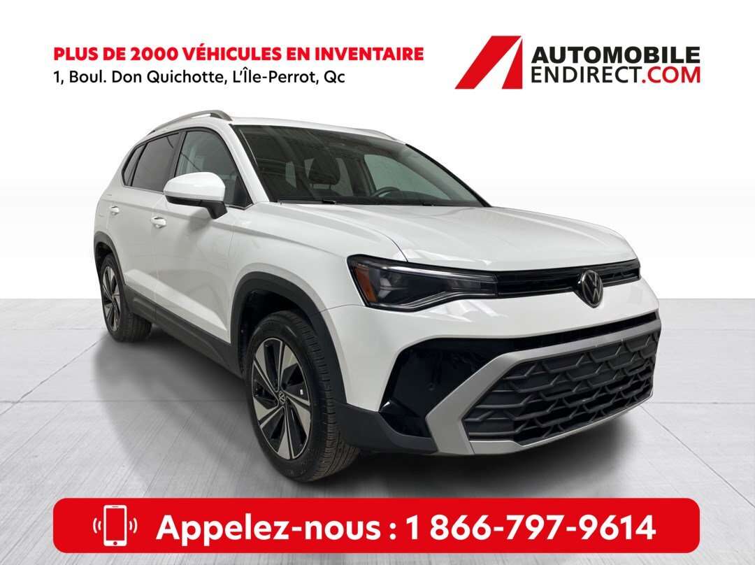 2025 Volkswagen Taos Comfortline 1.5T 4MOTION Mags Sièges Chauffants