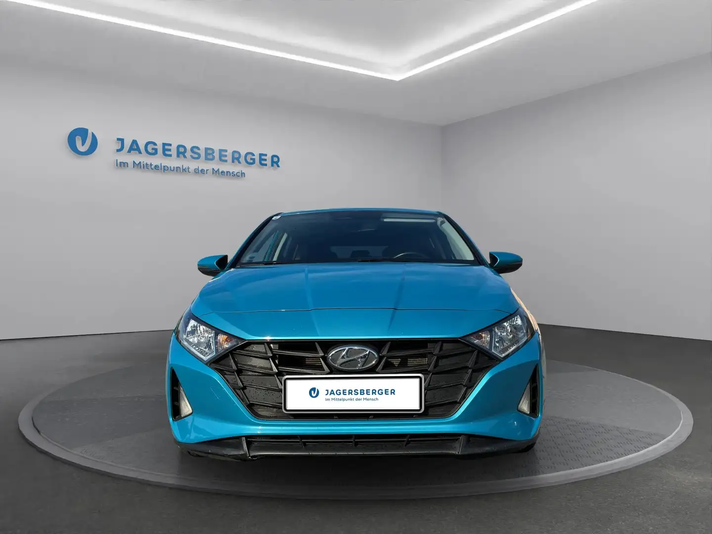 Hyundai i20 i-Line Plus 1,2 MPI 4 Zylinfer Blau - 2