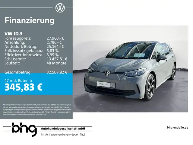 Volkswagen ID.3 Pro AppConnect, Memory, LED, Rückfahrkamera