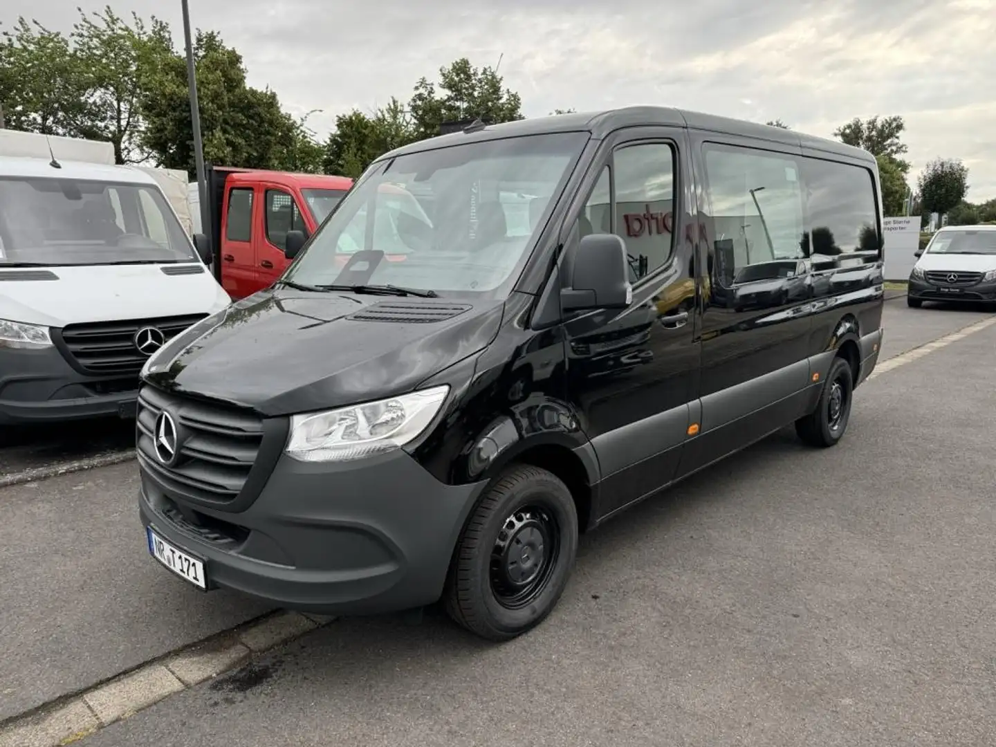 Mercedes-Benz Sprinter 317 CDI Kasten PRO Standard AHK Kam. Noir - 1