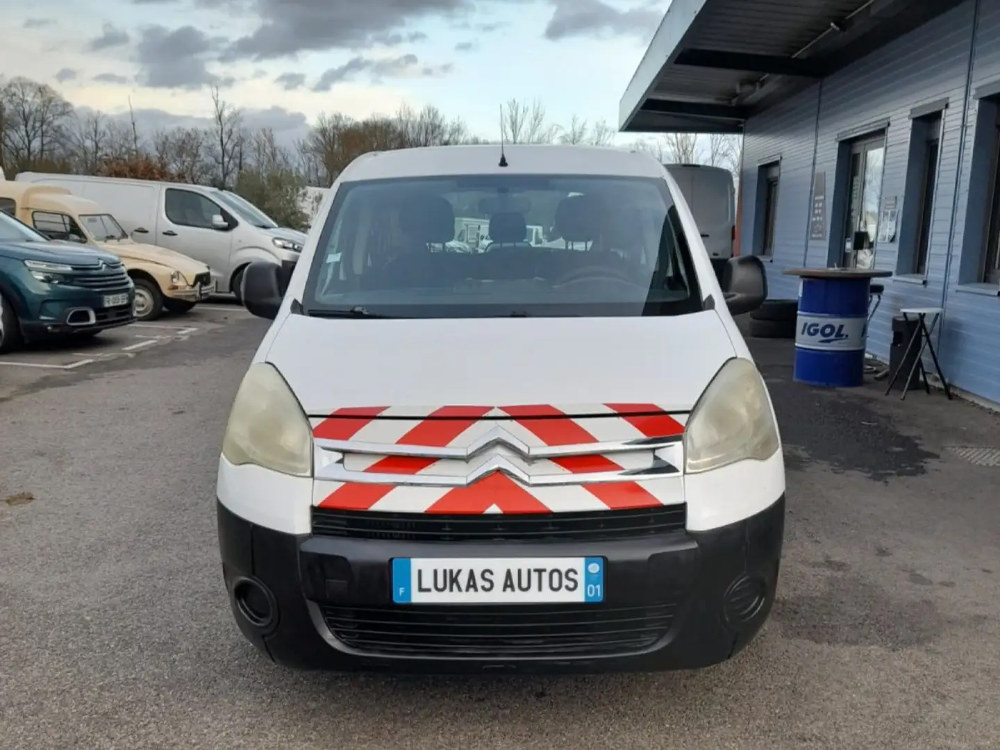 Citroen Berlingo HDi 75 Multispace Blanc - 2
