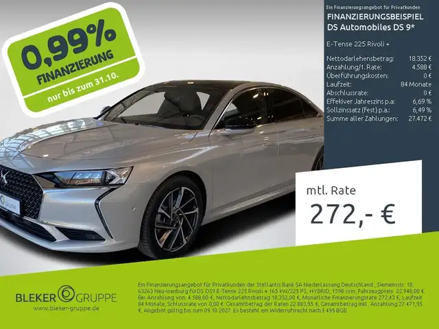 DS Automobiles DS 9 E-Tense 225 Rivoli +