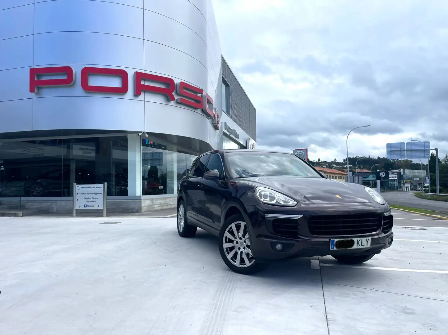 Porsche Cayenne Diesel Aut. Paars - 1