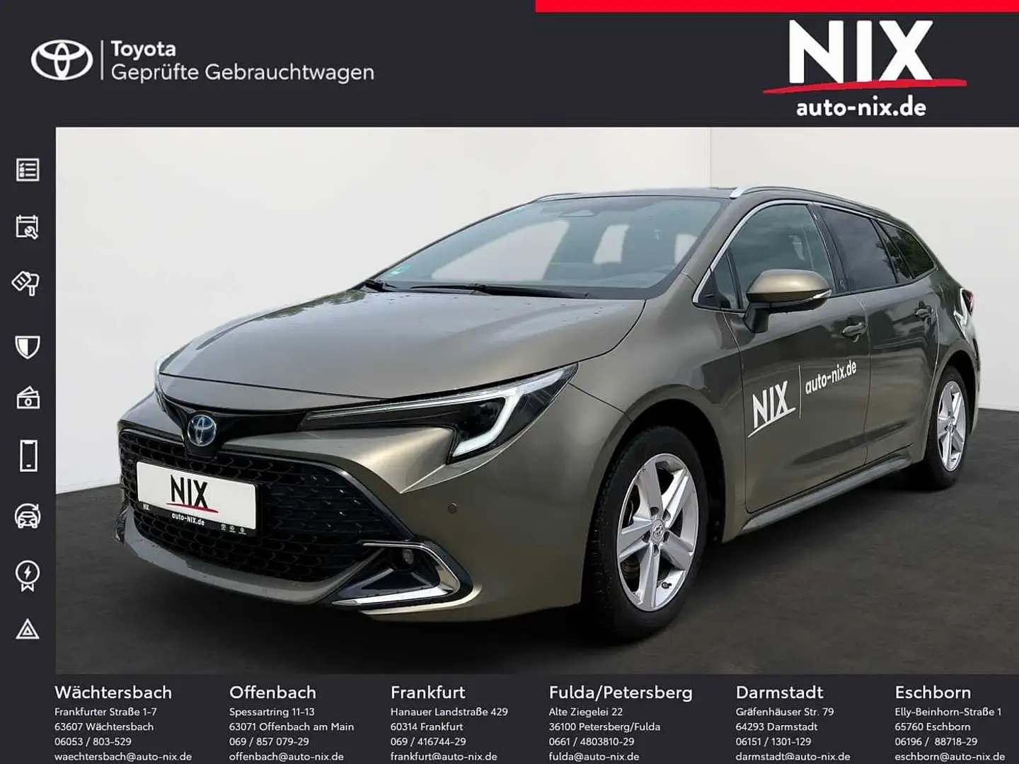 Toyota Corolla Touring Sports 2.0 Hybrid Team D LED Braun - 1