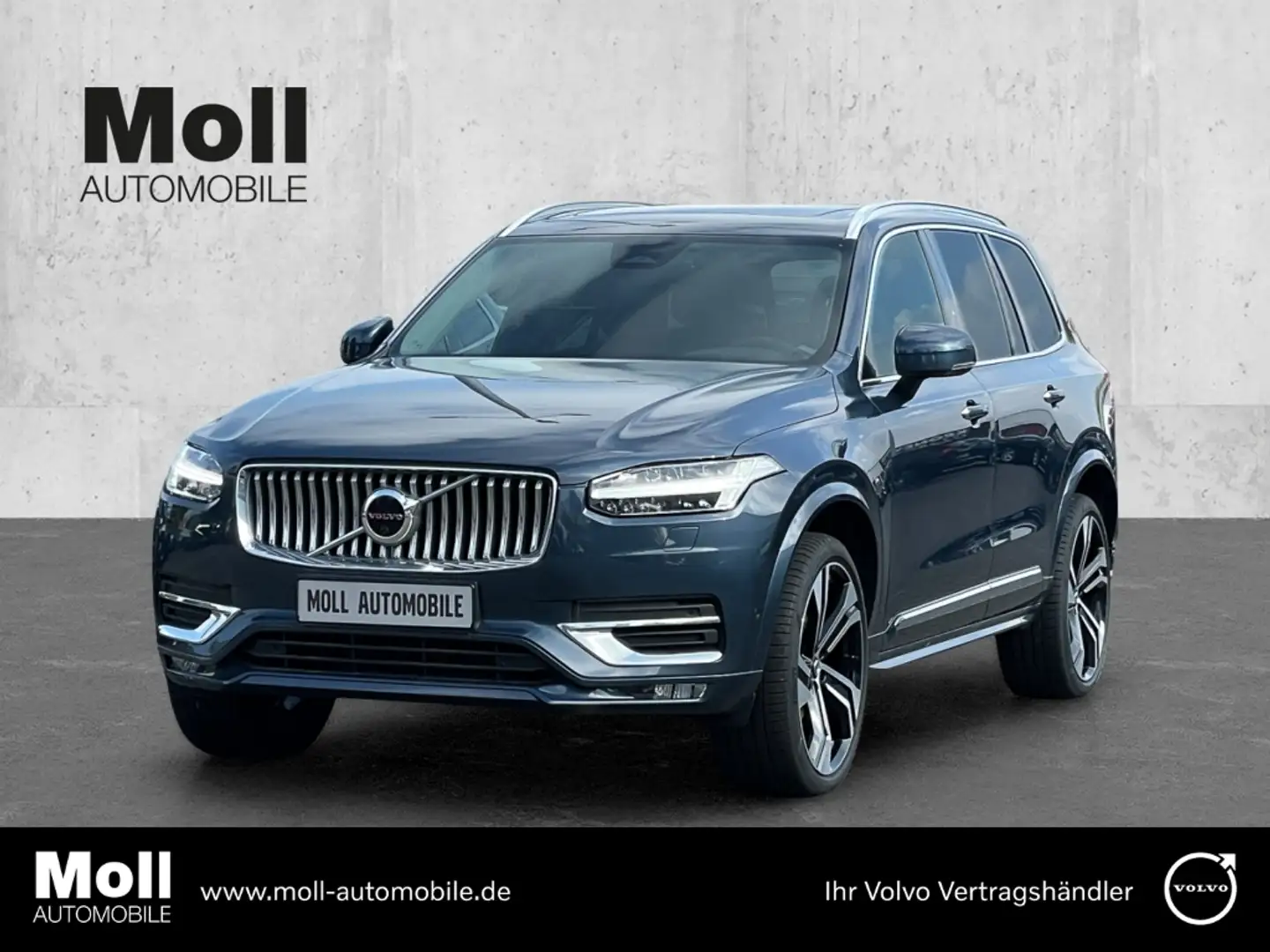 Volvo XC90 EU6d B5 Diesel AWD Plus Bright 7-Sitzer Nappa Four Modrá - 1