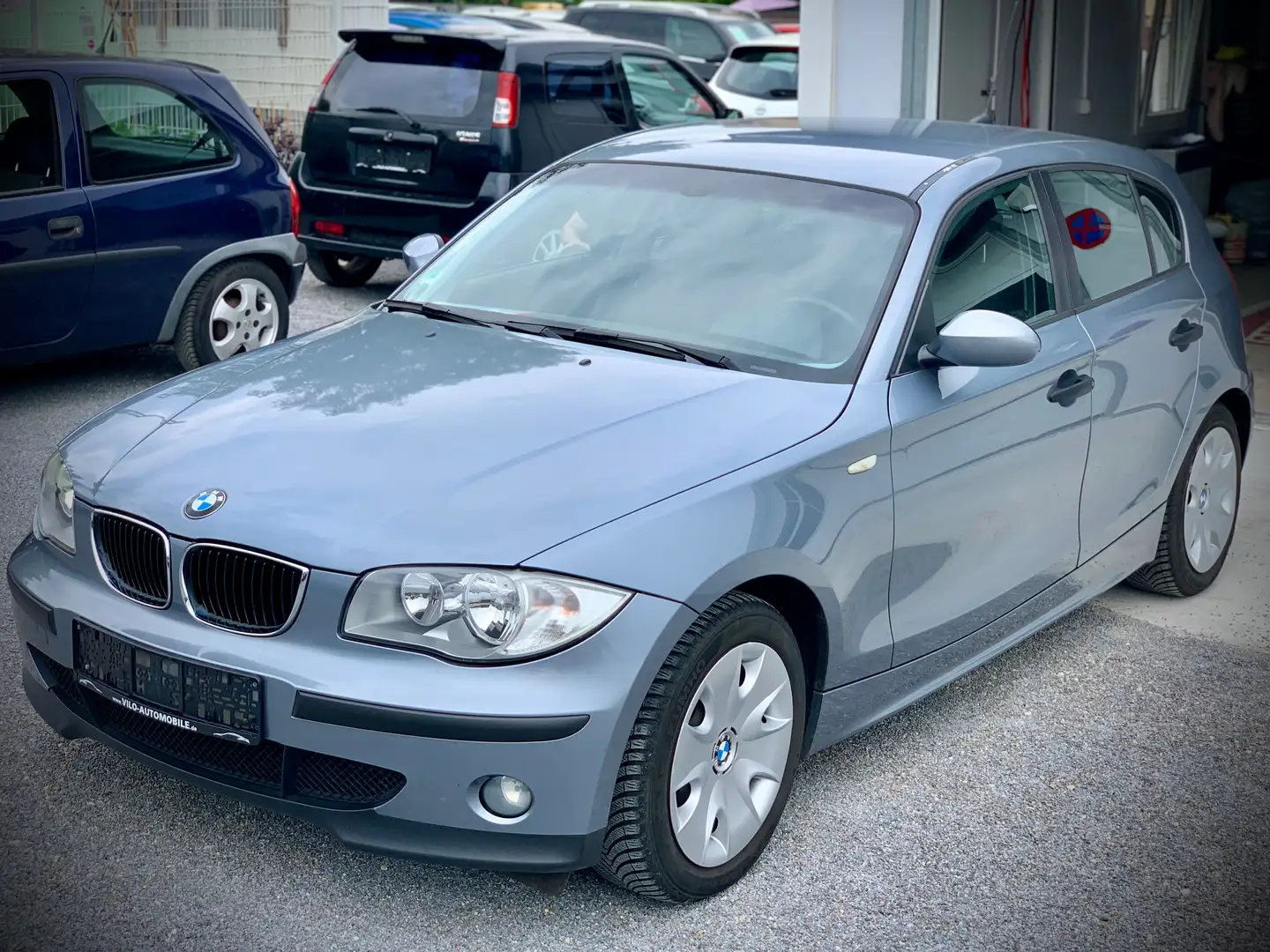 BMW 118 118i AUTOMATIK~KLIMA~SH gepflegt~EURO 4 Azul - 1