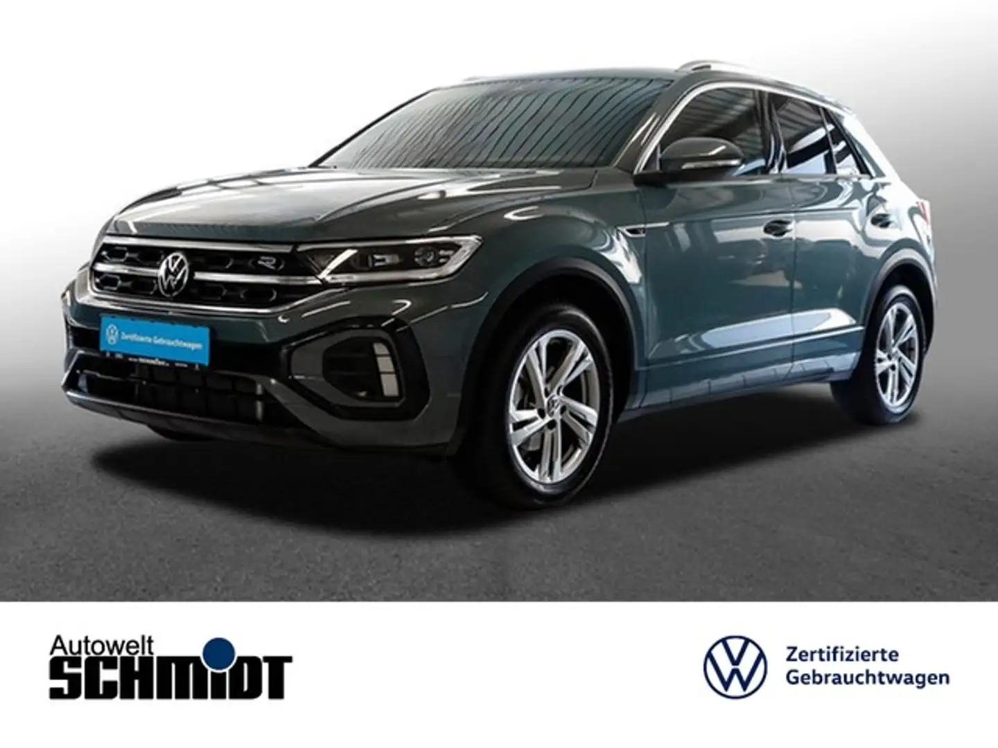 Volkswagen T-Roc 1,5TSI DSG R-Line AHK R-Kamera ACC Navi 17Zoll LED Azul - 1