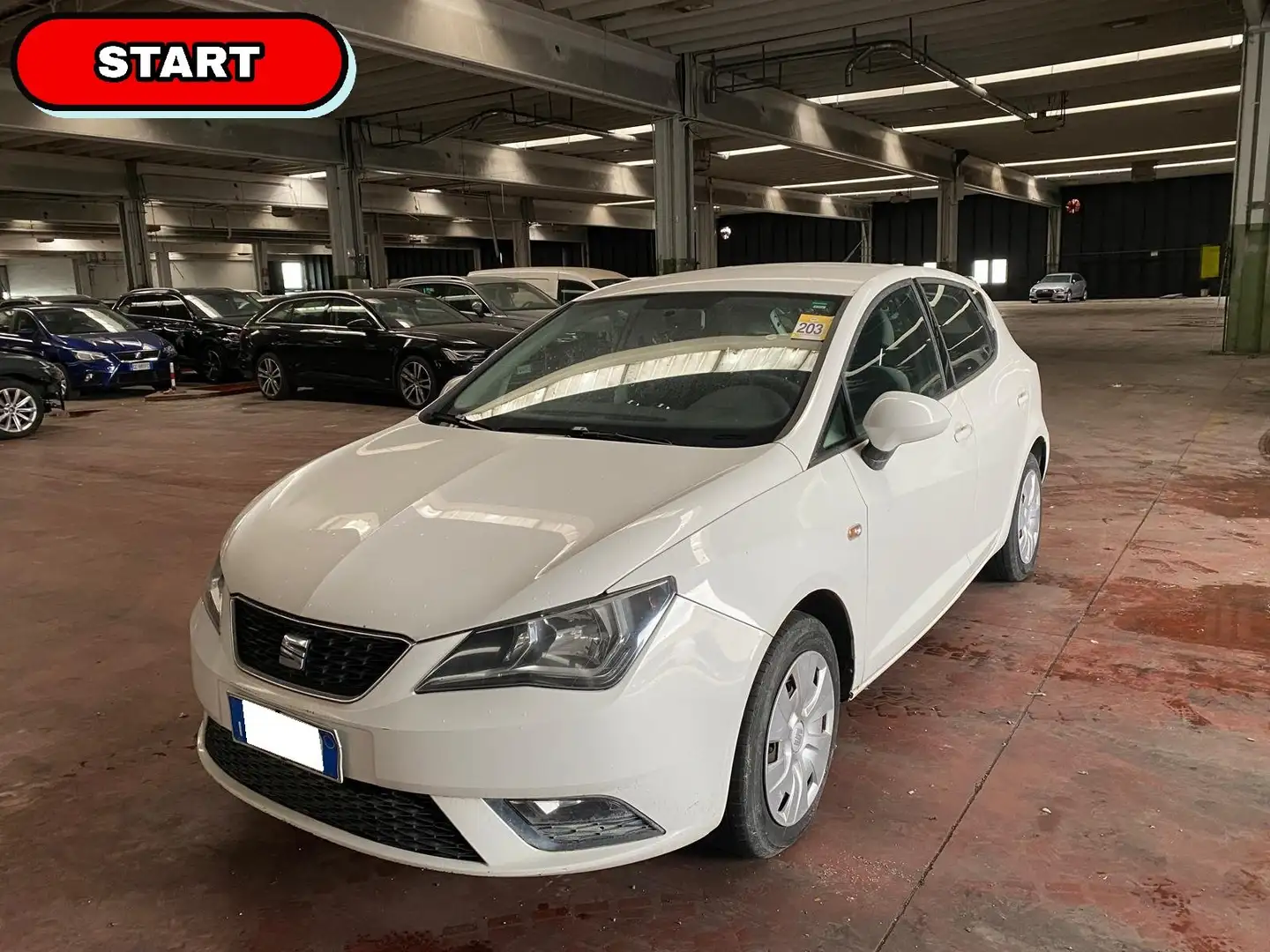 SEAT Ibiza 5p 1.4 tdi cr Style 75cv MOTORE RUMOROSO Bianco - 1