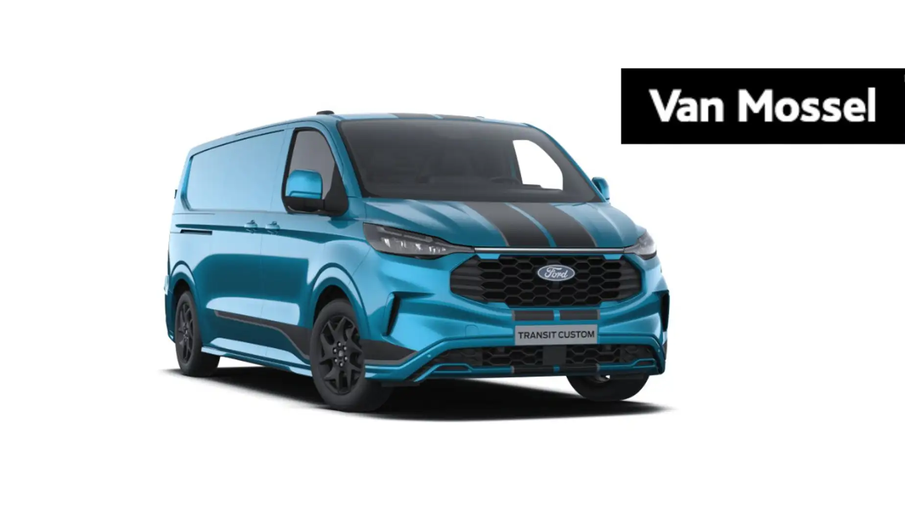 Ford Transit Custom 320 2.0 TDCI L2H1 Sport | NIEUW TE BESTELLEN | ELE Blauw - 1